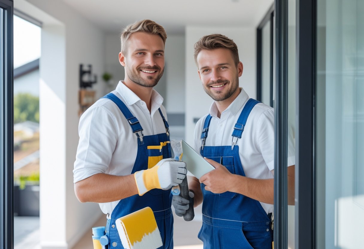 Sådan vælger du den rette maler og glarmester i Greve