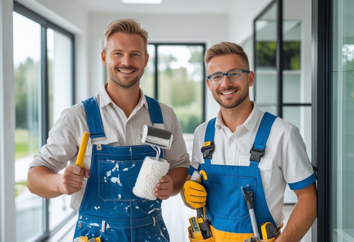 Sådan finder du den rette maler og glarmester i Greve